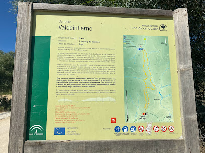 Sendero Valdeinfierno en Los Barrios. Zona de senderismo