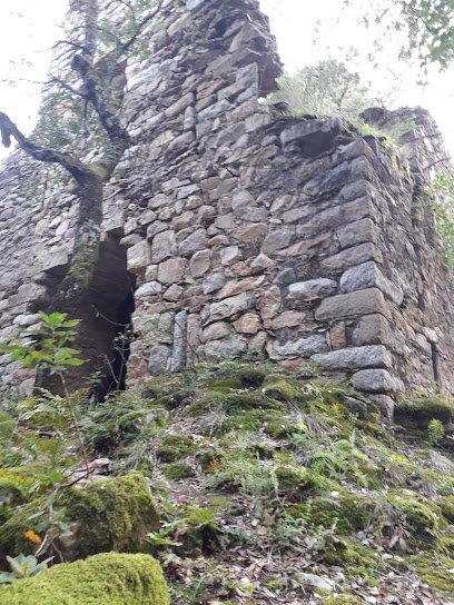 Torre de Sant Joan d'Osor. Ruinas en Osor. Lugar de interés histórico