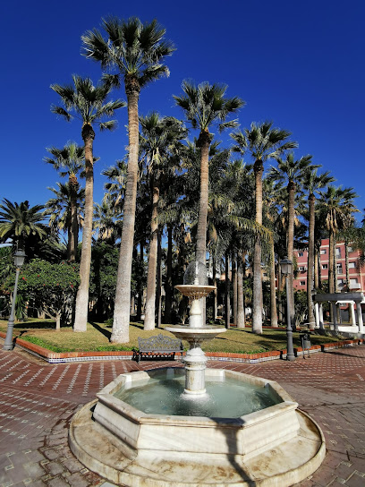 Parque Agustín Jerez en Melilla. Parque