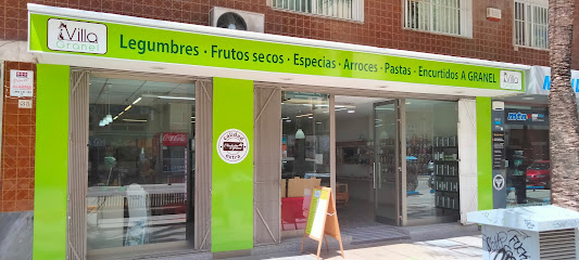 Tienda de Frutos Secos VILLAGRANEL en Gandía. Tienda de frutos secos