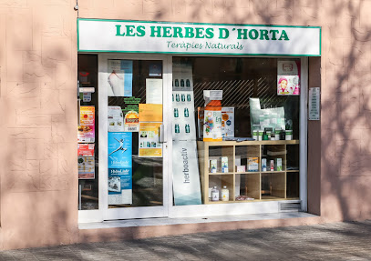 Les herbes d' horta en Barcelona. Tienda de productos orgánicos
