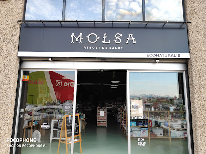 Molsa Econaturalis en Sant Fruitós de Bages. Tienda de alimentos orgánicos