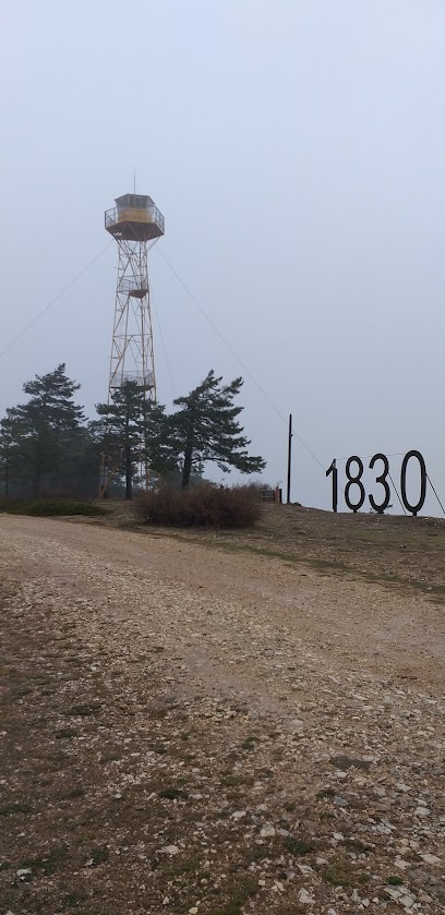 Torreta Griegos en Griegos. Zona de senderismo