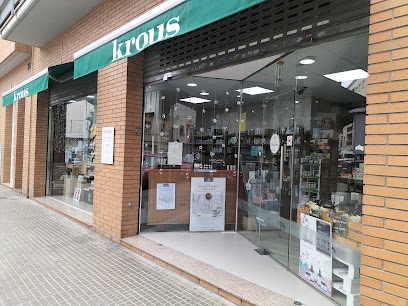 Tienda KROUS Mollet Cosmética Natural en Mollet del Vallès. Tienda de cosméticos
