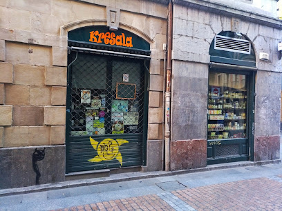 Kresala en Bilbao. Tienda de alimentos naturales