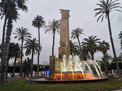 Plaza de España en Melilla. Atracción turística