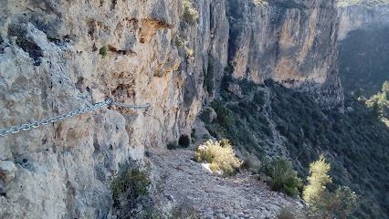 Paso de la Franca en Cortes de Pallás. Atracción turística