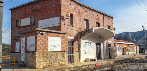 Faio-La Pobla de Massaluca en La Pobla de Massaluca. Estación de tren
