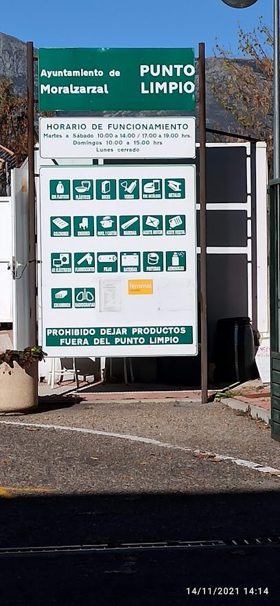 Punto Limpio Moralzarzal en Moralzarzal. Servicio de recogida de basura