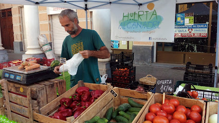 MERCADO ECOLÓGICO - Plaza de Navarra en Huesca. Mercadillo