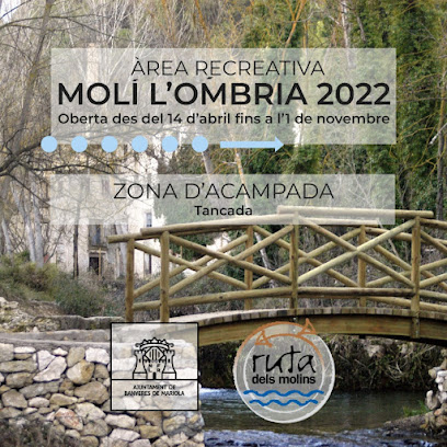 Molí l'Ombria en Banyeres de Mariola. Reserva natural