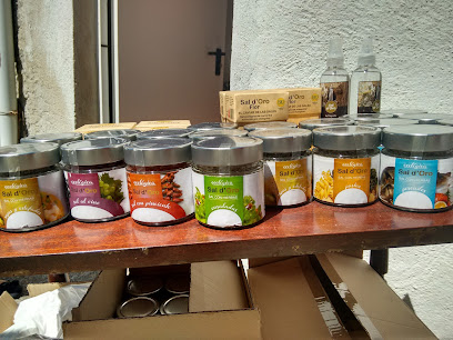 Sel des Pyrenees en Salinas de Oro. Tienda de delicatessen