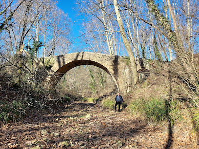 Puente de Can Prat. San Miguel de Campmajor en Sant Martí de Campmajor. Puente