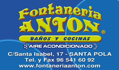 Fontaneria Anton En Santa Pola en Santa Pola. Tienda de artículos para el hogar