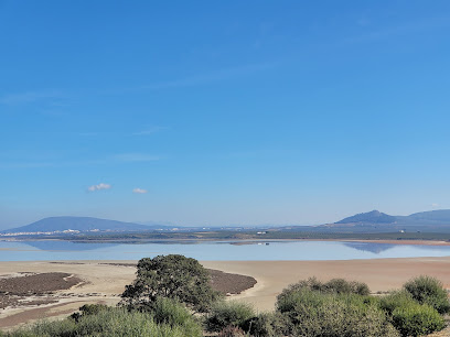 Mirador de las latas en Fuente de Piedra. Mirador