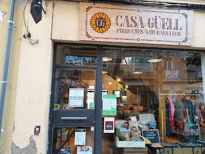 Casa Güell en Badalona. Tienda de alimentos naturales