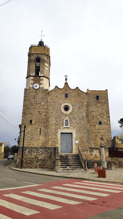 Iglesia de Sant Mamet en Riumors. Iglesia