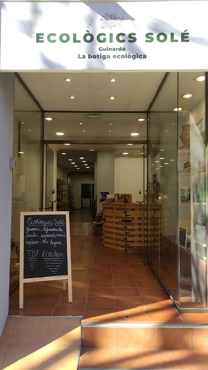 Ecològics Solé en Barcelona. Tienda de alimentos naturales