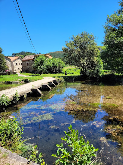 Pontella de Loureza en Oya. Puente