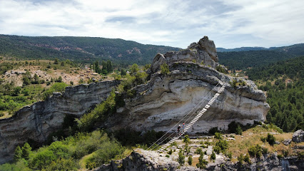 Piedra del Castillo en Fuertescusa. Mirador
