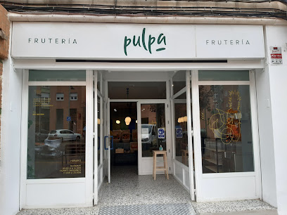 Pulpa en Teruel. Frutería