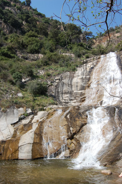 Salt de Gualba en Gualba. Zona de senderismo