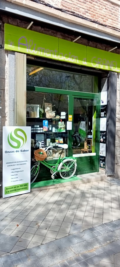 ONZAS DE SABOR en Segovia. Tienda de alimentos naturales