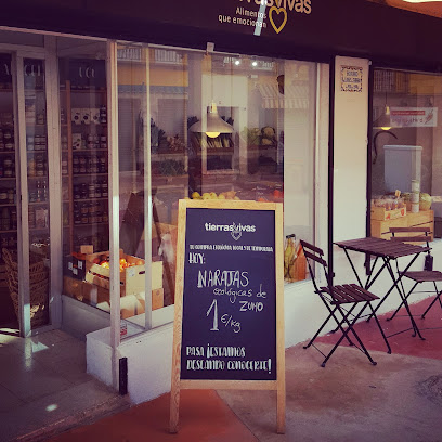 Tierras Vivas. Alimentos que emocionan en Jaén. Tienda de alimentos orgánicos