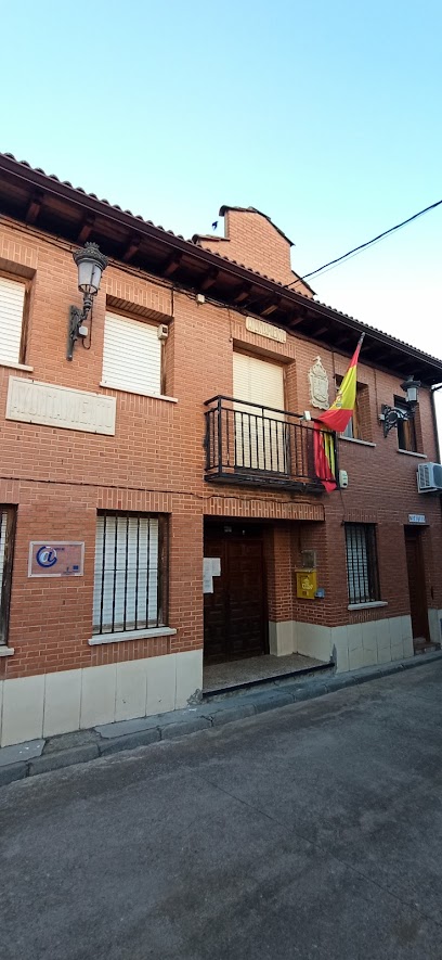 Ayuntamiento de Málaga del Fresno. en Málaga del Fresno. Ayuntamiento