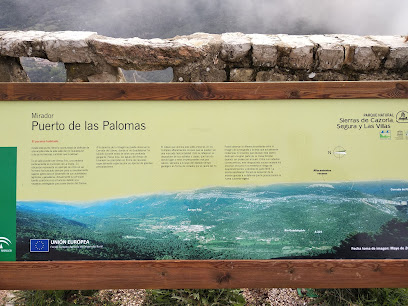 Puerto de Las Palomas en La Iruela. Mirador