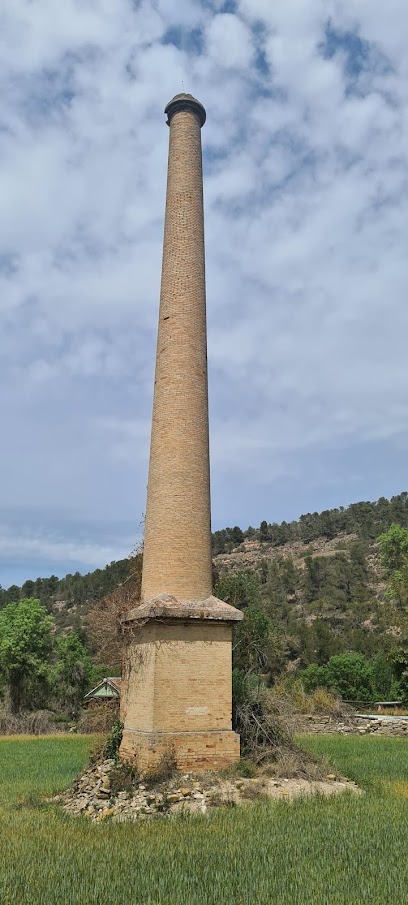 Molí de vapor de la Cadena en Vallfogona de Riucorb. Monumento