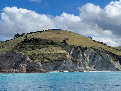 Salida barco Zumaia visitas guiadas Geoparkea en Zumaya. Agencia de visitas turísticas