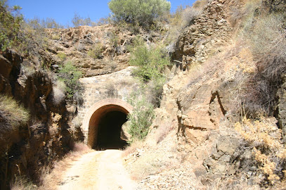 Vía Verde del Guadiana en Puerto de la Laja. Zona de senderismo