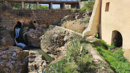 Presa romana de Almonacid de la Cuba en Almonacid de la Cuba. Lugar de interés histórico