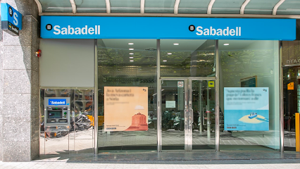 Banc Sabadell en Santa Coloma de Queralt. Banco