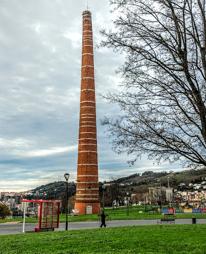 Parque Etxebarria en Bilbao. Parque