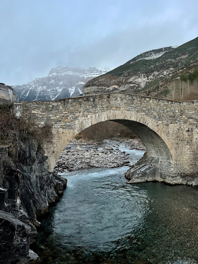 Puente de la Glera en Torla-Ordesa. Puente