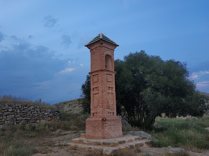 Peirón De San Miguel en Huesa del Común. Parque ecológico