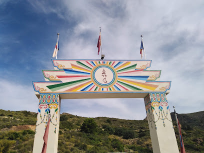 Centro Budista de la Comunidad Internacional Rigdzin en Bédar. Templo budista