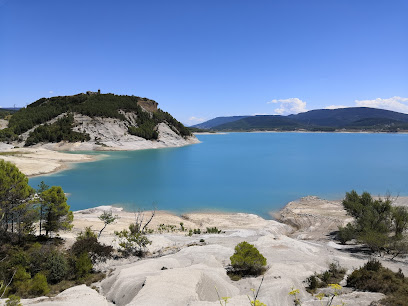 Embalse de Yesa en Yesa. Reservorio
