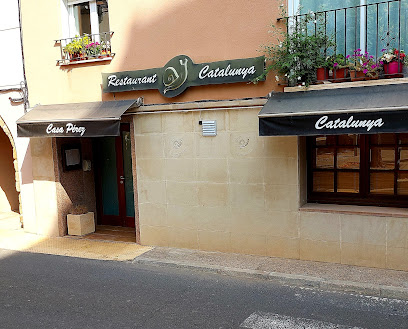 Restaurant Catalunya en Vilagrassa. Restaurante