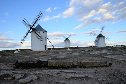 Sierra de Los Molinos en Campo de Criptana. Molino de harina