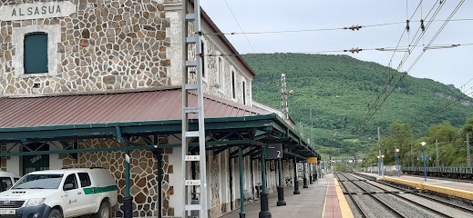 Alsasua/Altsasu–Estación en Altsasu/Alsasua. Estación de tren