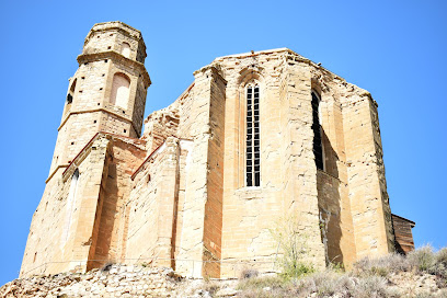 Iglesia de Santa Maria de Castelló de Farfanya en Castelló de Farfanya. Iglesia