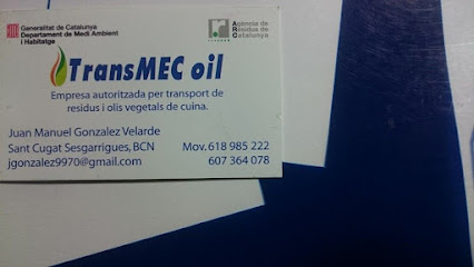 Transmec oli SL en Sant Cugat Sesgarrigues. Servicio de transporte