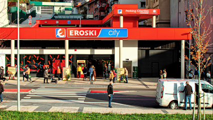 EROSKI en San Sebastián. Supermercado
