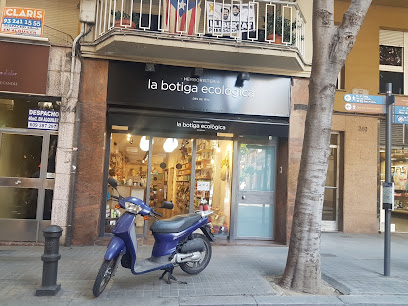 La botiga ecològica en Barcelona. Tienda de alimentos naturales