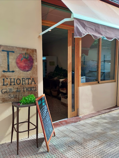 Camí de l'Horta en Godella. Tienda de alimentos orgánicos
