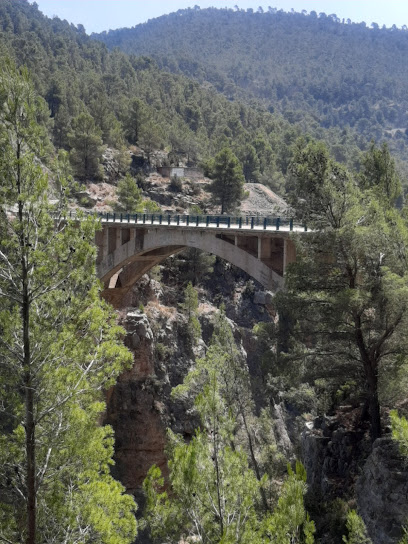 Puente Río Turia en Santa Cruz de Moya. Puente
