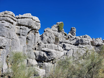 Los Riscos de Júzcar y Cartajima en Faraján. Zona de senderismo